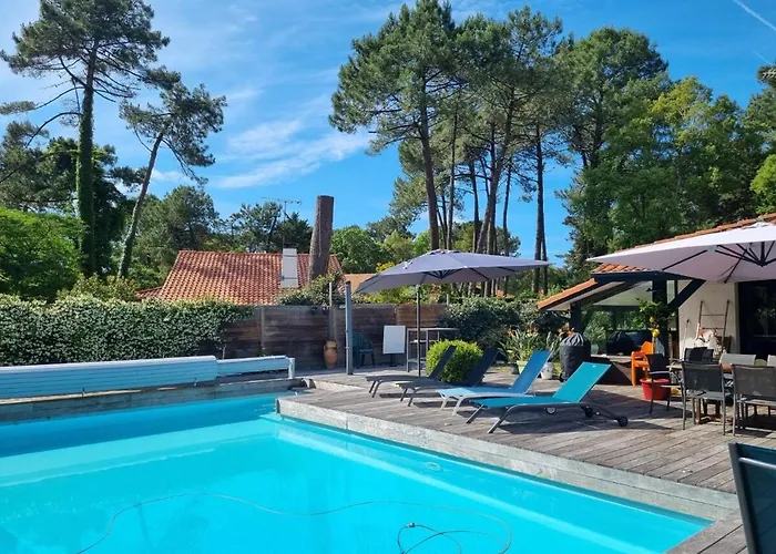 House With Heated Pool And Jacuzzi Soorts-Hossegor