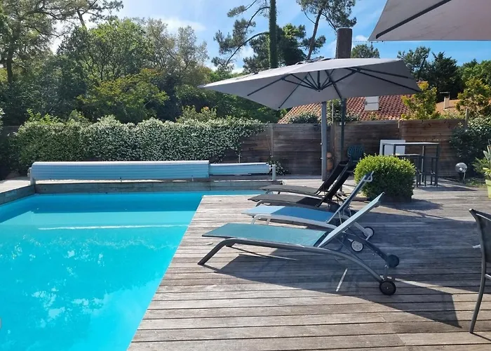 House With Heated Pool And Jacuzzi Villa Soorts-Hossegor