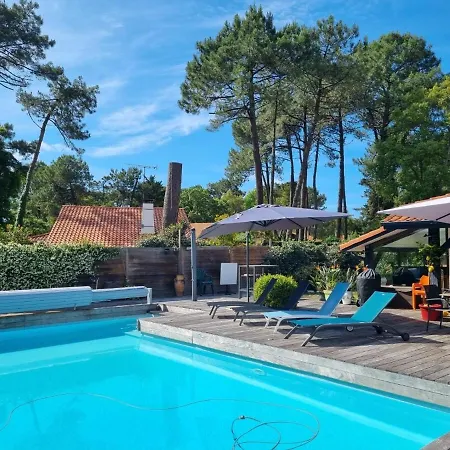 House With Heated Pool And Jacuzzi Soorts-Hossegor