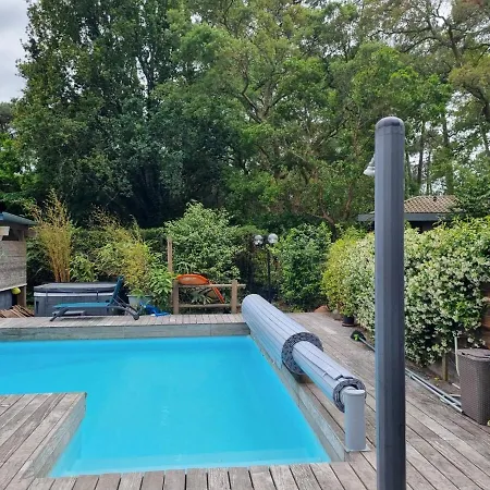House With Heated Pool And Jacuzzi Villa Soorts-Hossegor