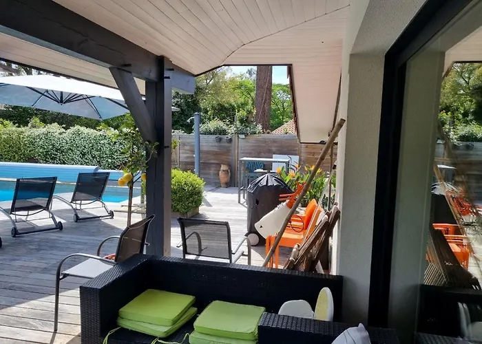 House With Heated Pool And Jacuzzi Soorts-Hossegor